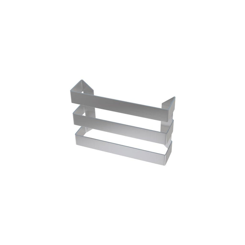 Flat Triple Towel Hanger 280mm