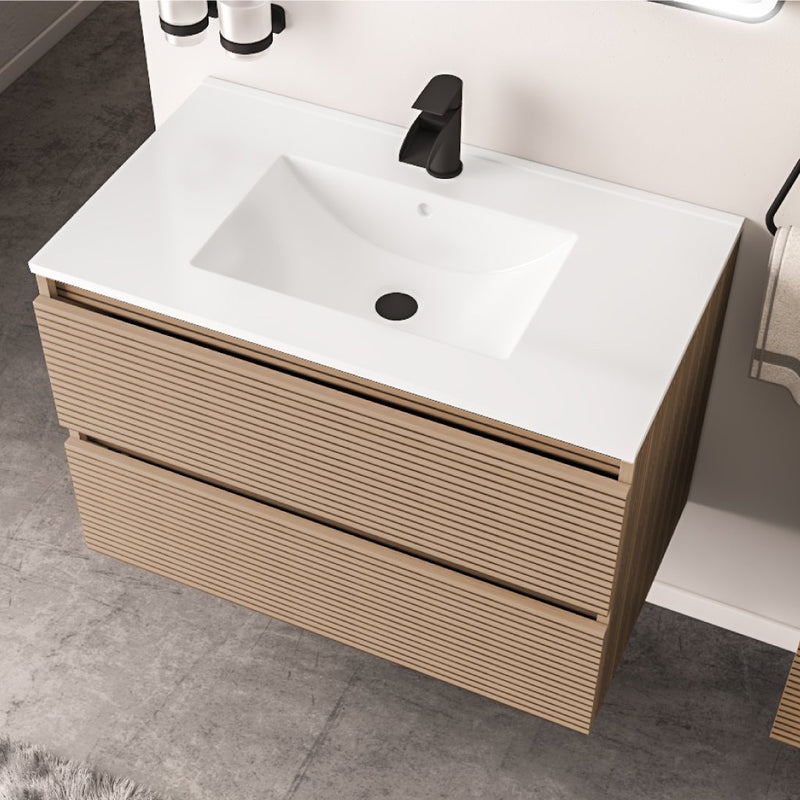 Universal 800 Square Ceramic Basin