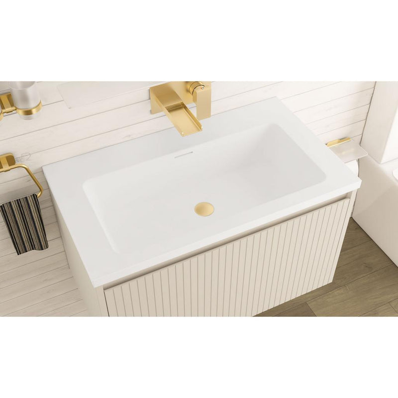 Universal 800 Round Ceramic Basin No Tap Holes
