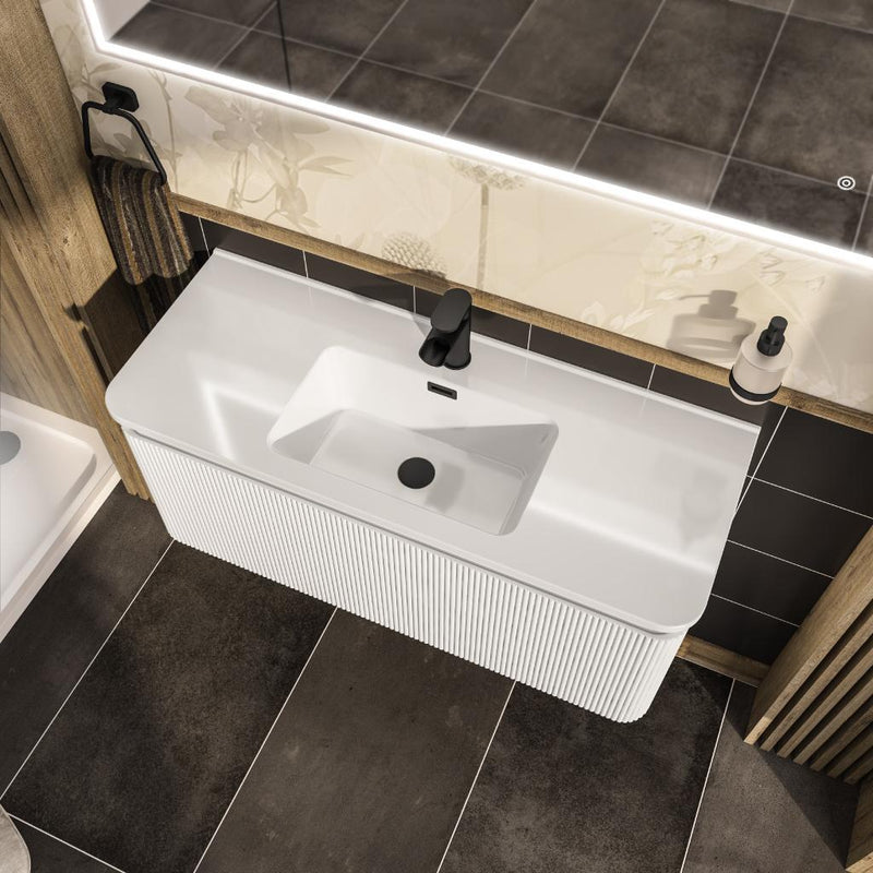 Belice 100cm ceramic basin