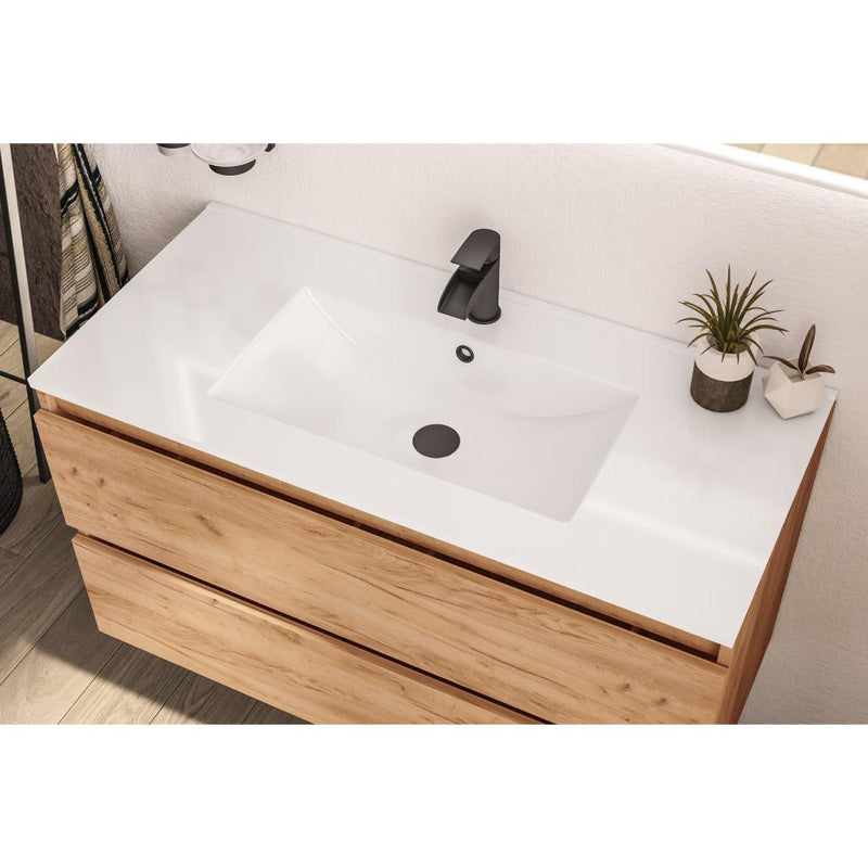 Universal 1000 Square Ceramic Basin