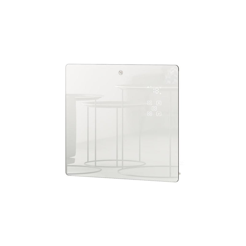 Cortona 465 x 510 Glass Fronted Electric Radiator 1000W