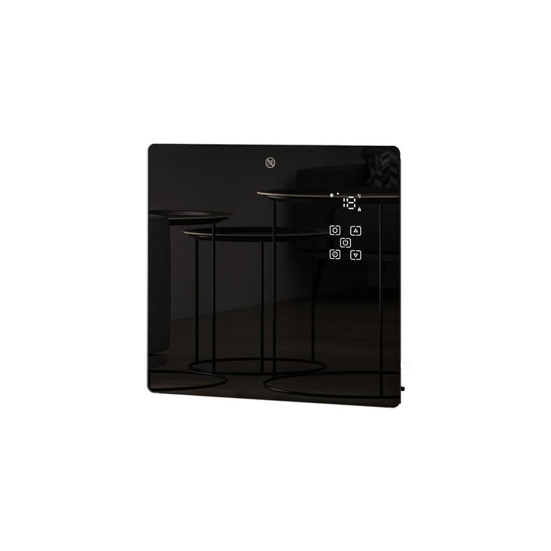 Cortona 465 x 510 Glass Fronted Electric Radiator 1000W