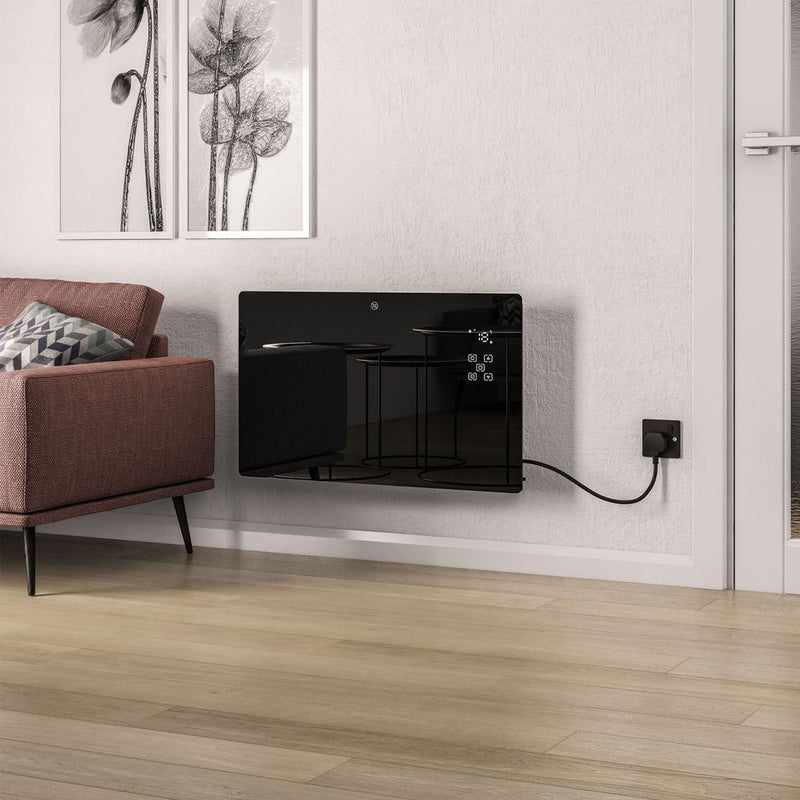 Cortona 465 x 770 Glass Fronted Electric Radiator 2000W