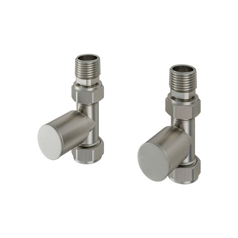 Straight Radiator Valves (pair)