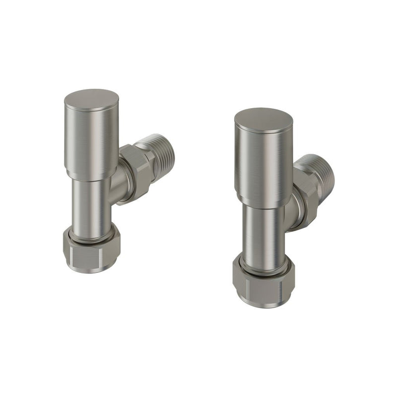 Angled Radiator Valves (pair)