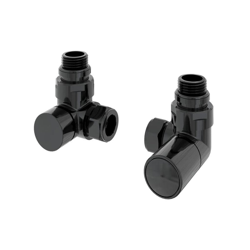 Corner radiator valve (pair)