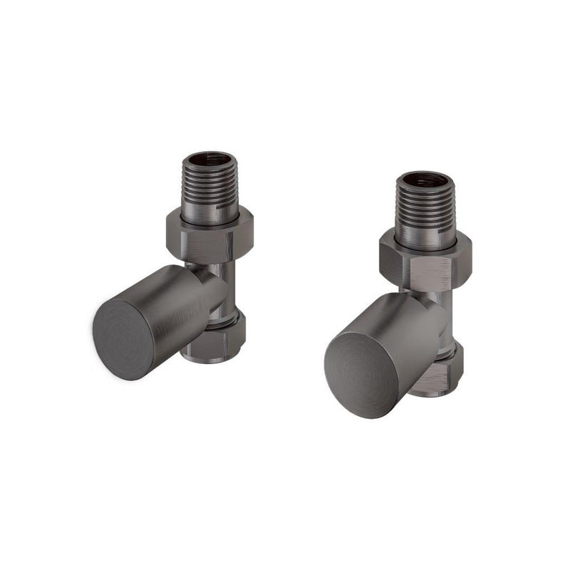 Straight radiator valve (pair)