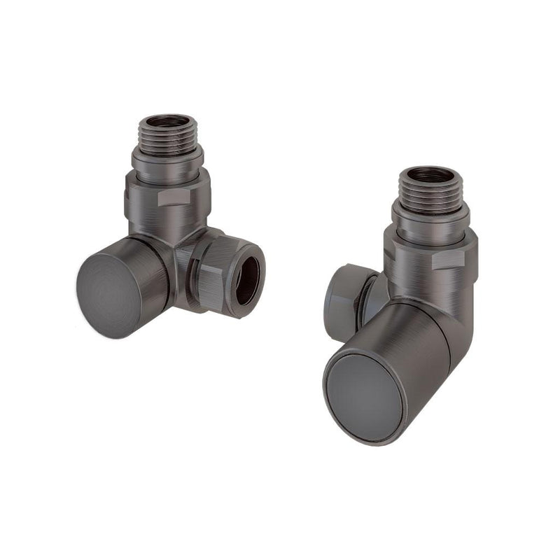 Corner radiator valve (pair)