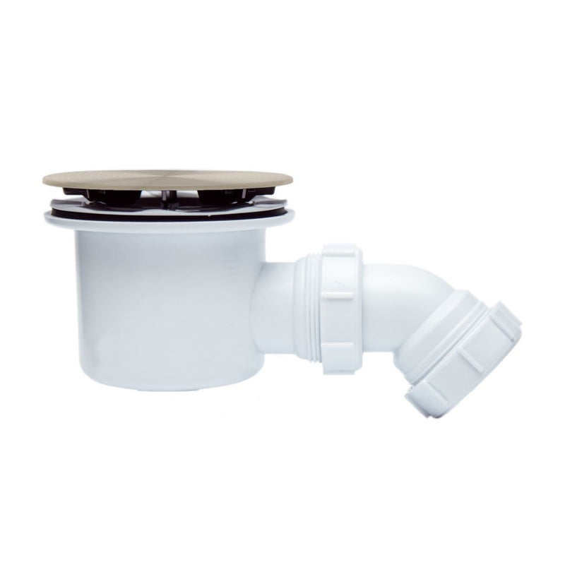 90mm fast flow shower waste