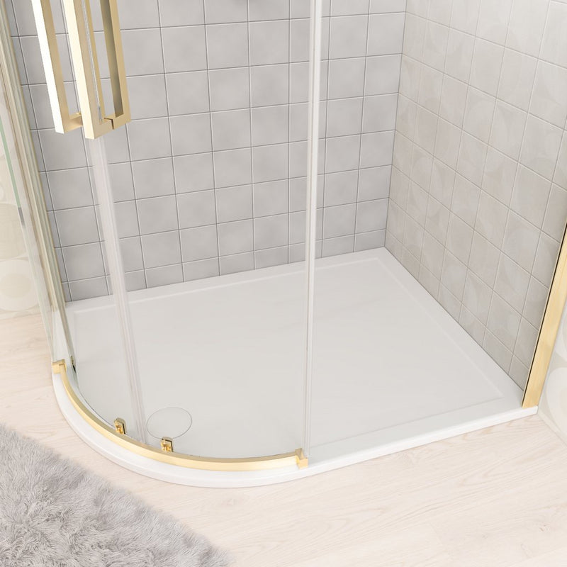 Corsair 1200 x 800 Offset Quad LH 28mm Shower Tray