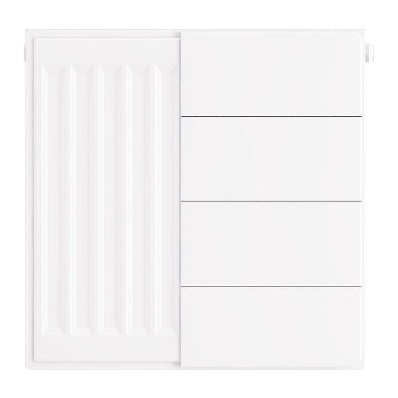 Flat Cover Plate with Lines 400 x 400
