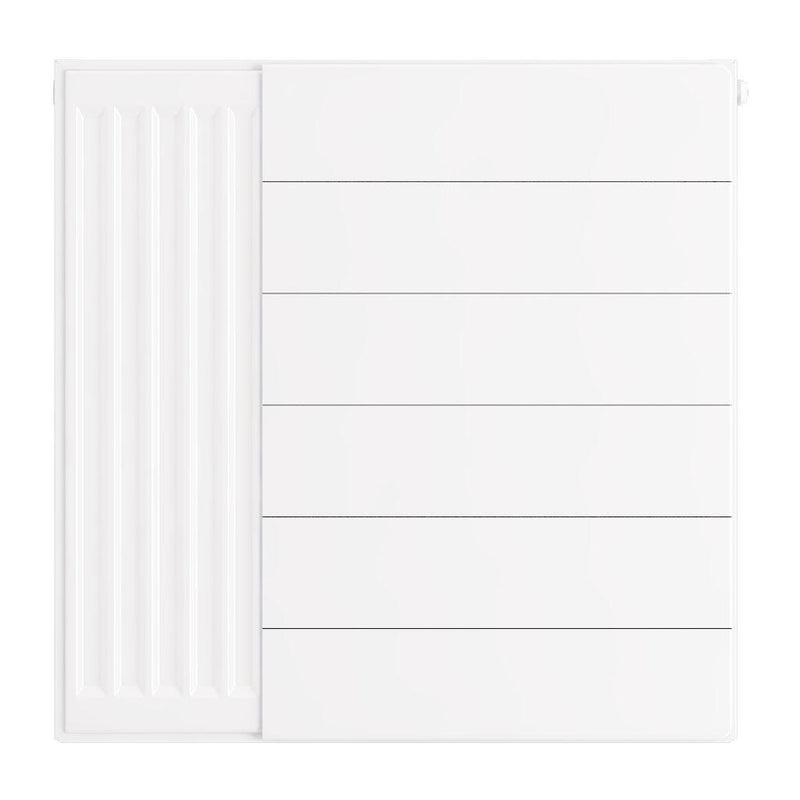 Flat Cover Plate with Lines 600 x 600