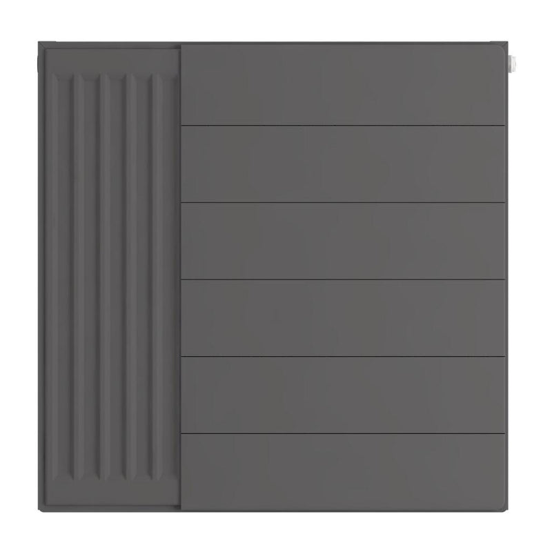 Flat Cover Plate with Lines 600 x 600
