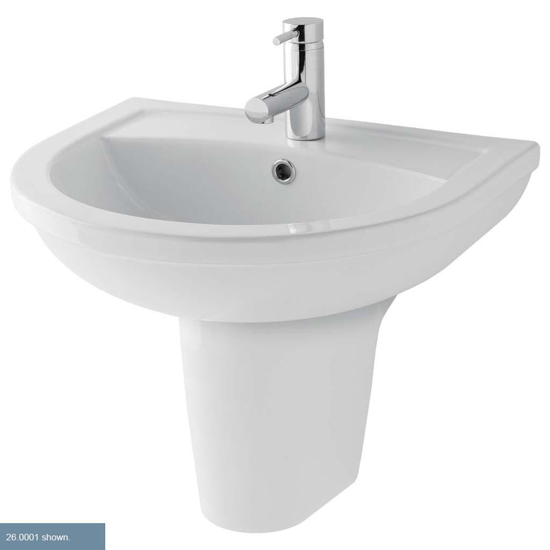 Dura basin 500mm 1TH inc fixings