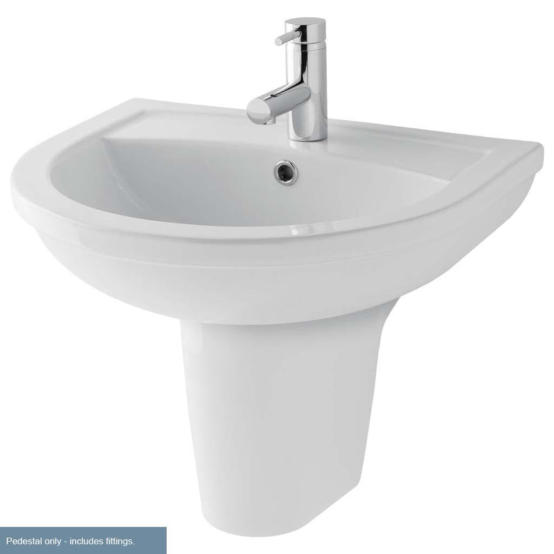 Dura semi pedestal inc fixings