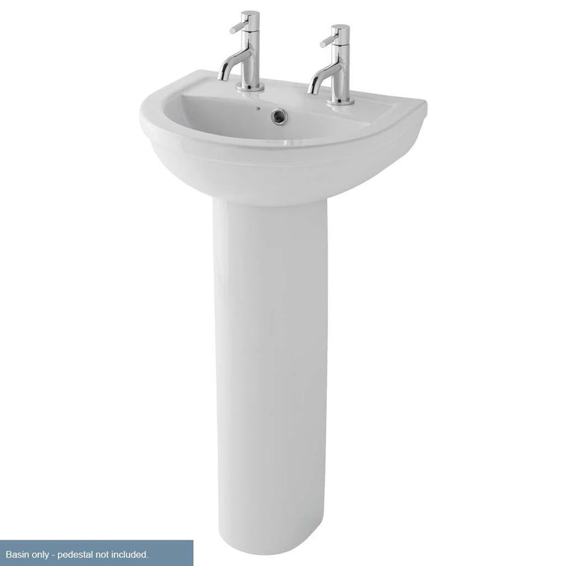 Dura Basin 500mm 2TH inc Fixings