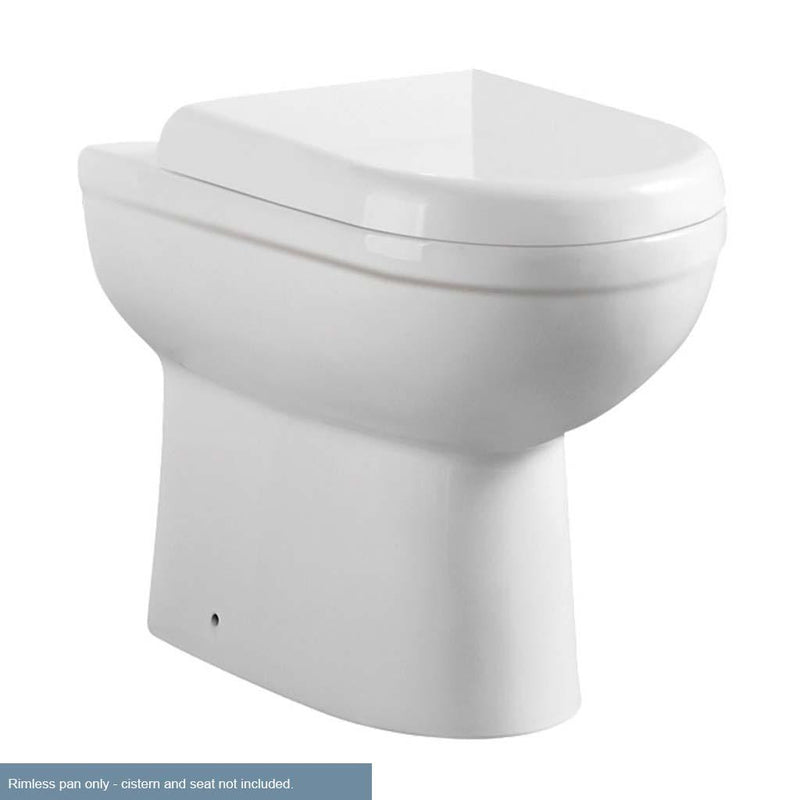 Dura BTW Comfort Height Rimless pan