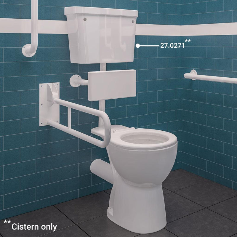 Cistern from low level Doc-M pack push flush