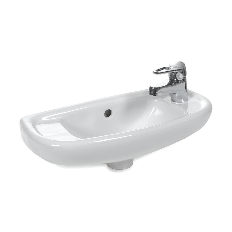 Kompact cloakroom basin 509x216 1TH RH