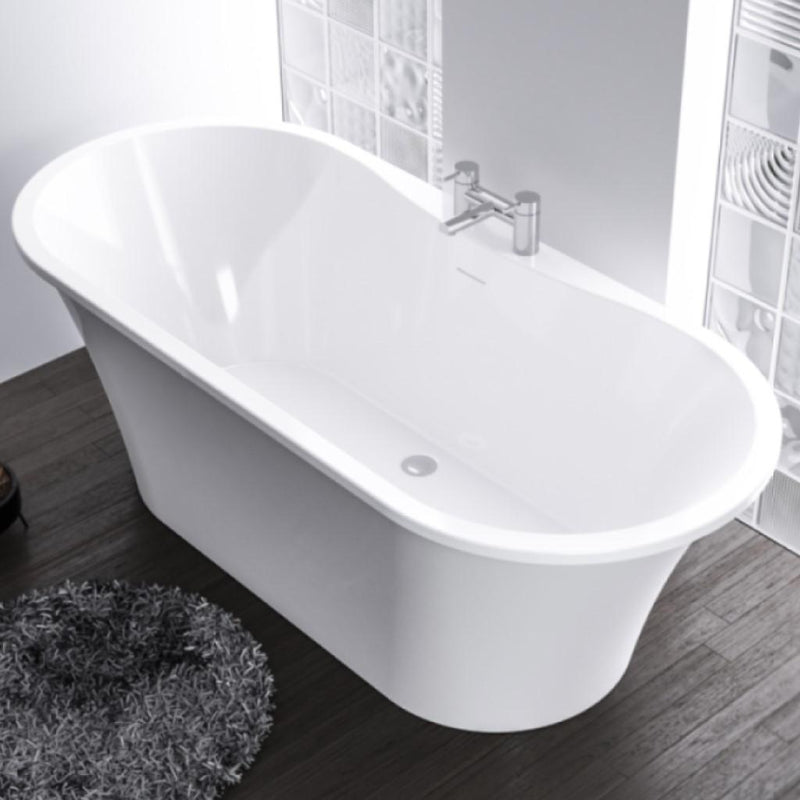 Margravine Freestanding bath 1660x730x570mm inc waste