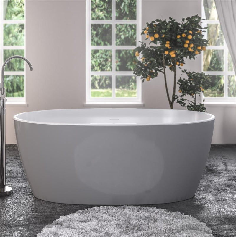 Wandsworth Freestanding bath 1495x725x580mm inc waste