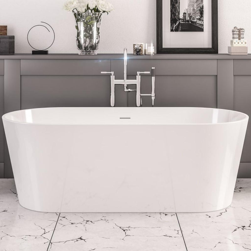 Lambeth Freestanding bath 1590x740x560mm inc waste