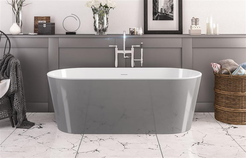 Lambeth Freestanding bath 1590x740x560mm inc waste