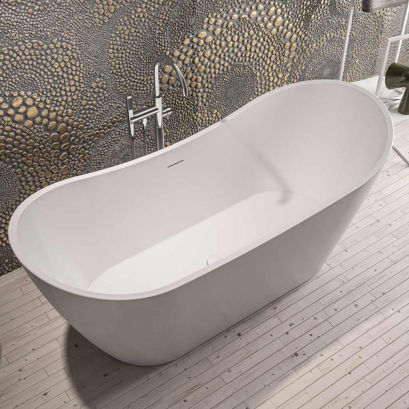 Chislehurst Freestanding Slipper bath 1700x790x730mm inc waste