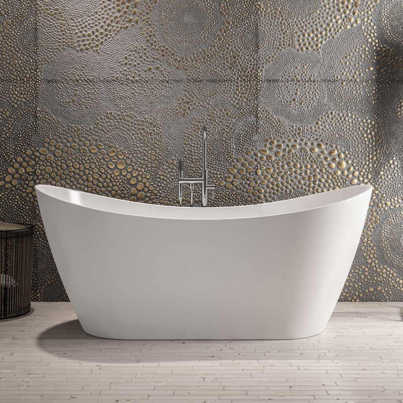 Chislehurst Freestanding Slipper bath 1700x790x730mm inc waste