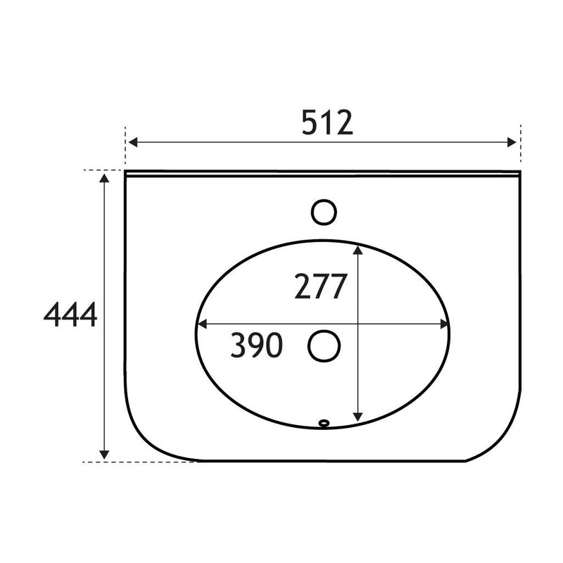Hardwick 50cm Basin