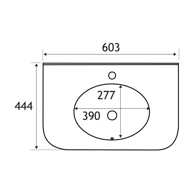Hardwick 60cm Basin