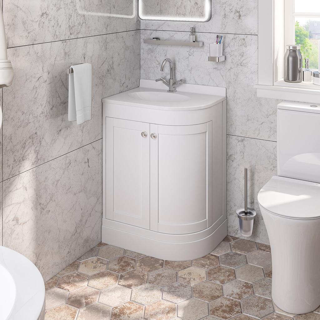Corner Vanity Units