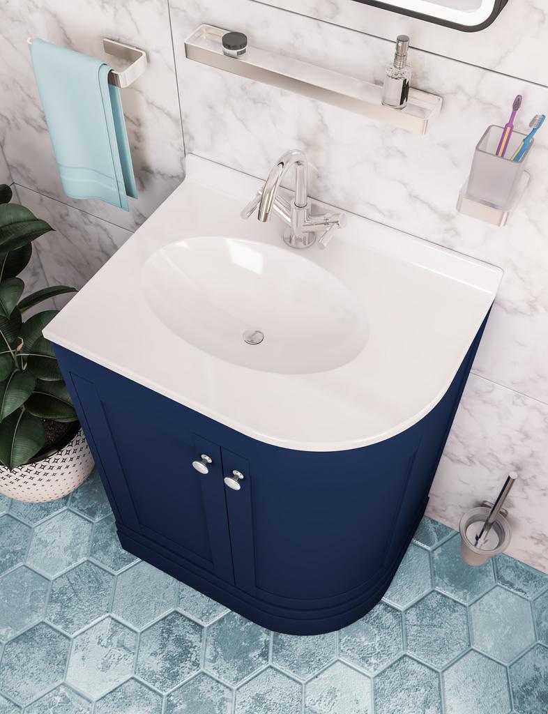 Hardwick 60cm Corner Basin LH