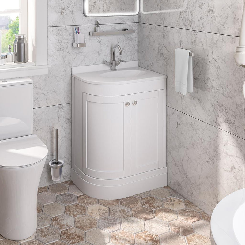 Hardwick 60cm Corner Basin RH