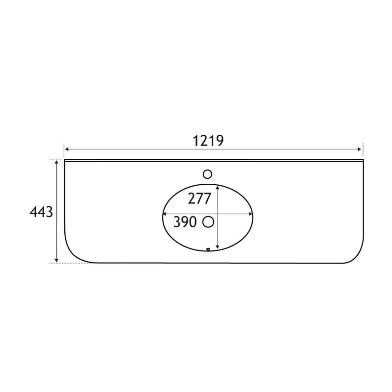 Hardwick 120cm Basin