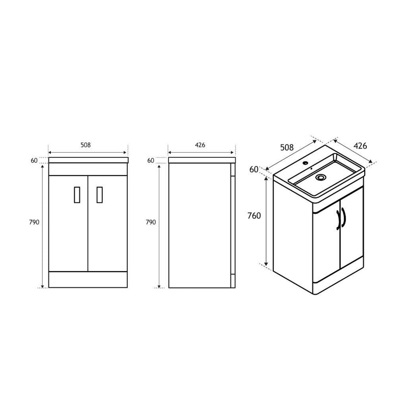 Cavone 50 Door base unit