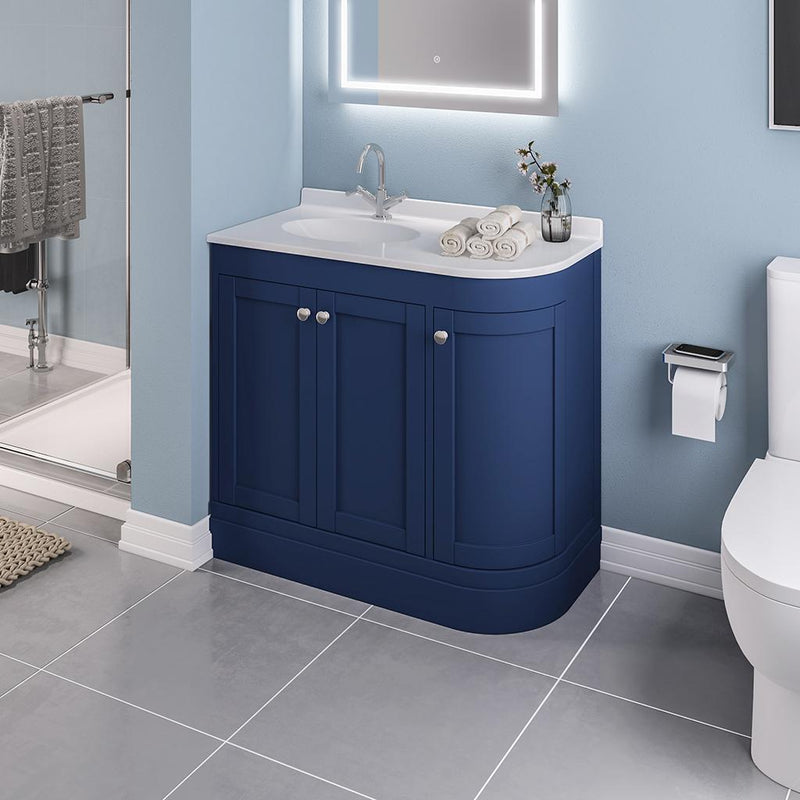 Hardwick 90cm Corner Unit LH
