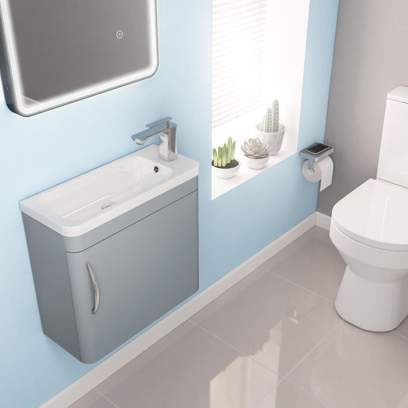 Cavone 50cm Single Door Wall Hung Unit