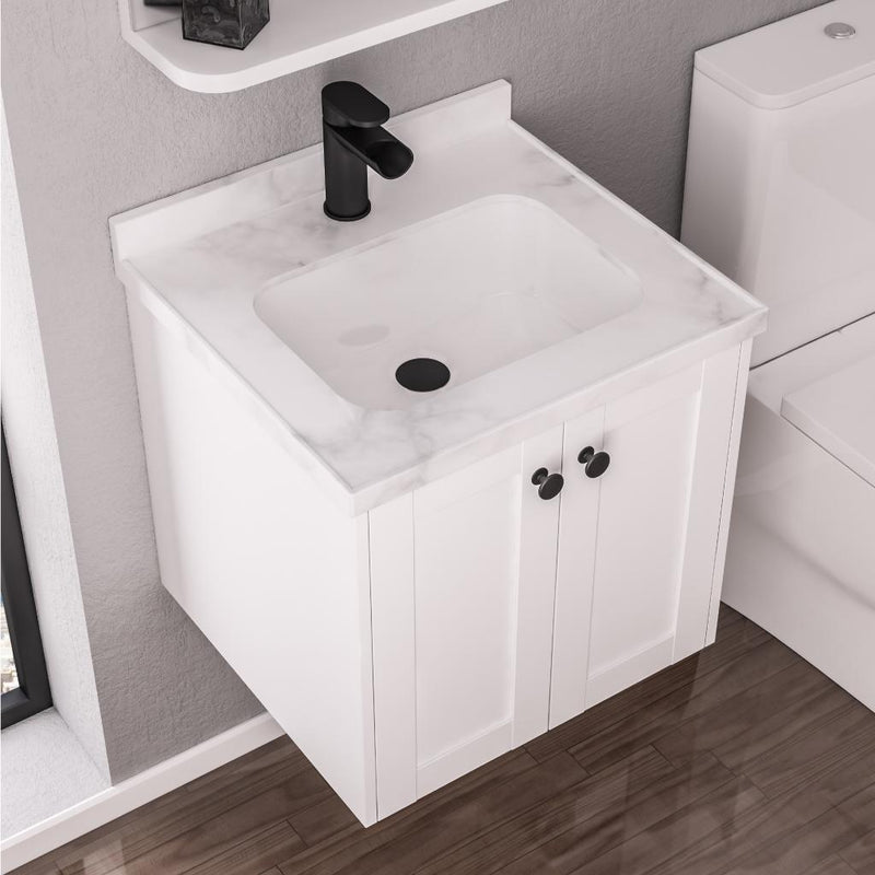 Hardwick 600 mm Quartz Square Basin