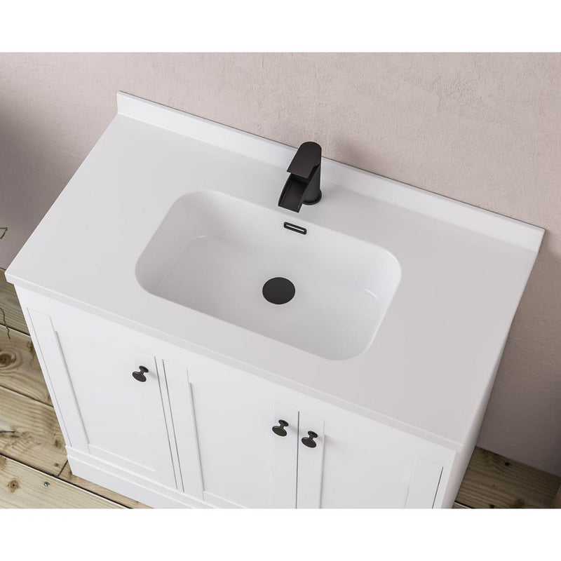Hardwick 900mm Polymarble Square Basin
