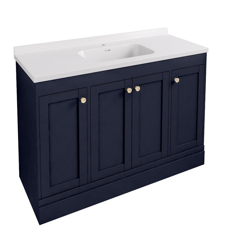 Hardwick 1200 mm Polymarble Square Single Bowl Basin