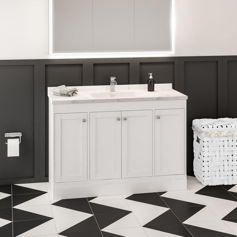 Hardwick 1200 mm Quartz Square Single Bowl Basin