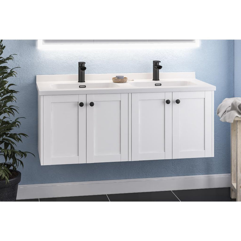 Hardwick 1200 mm Square Double Bowl Basin