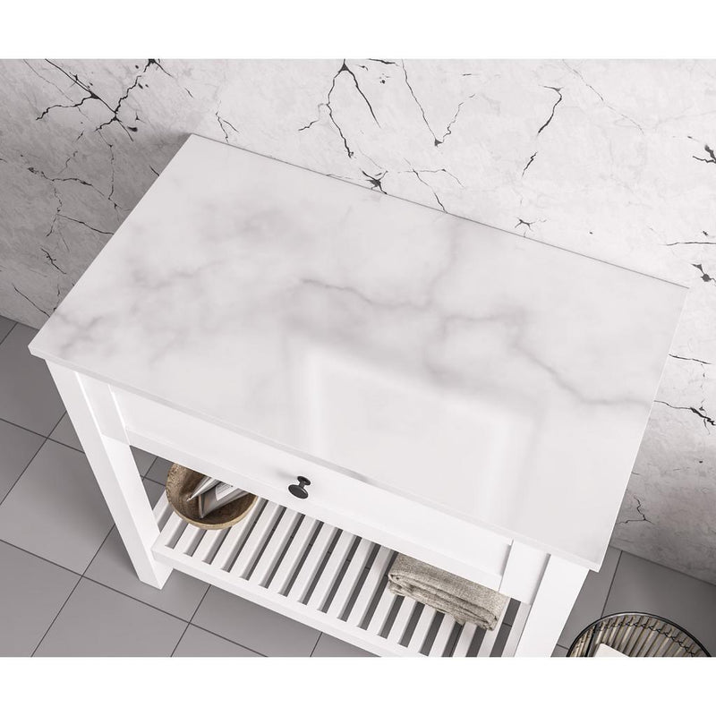 Hardwick Washstand Quartz top 800mm
