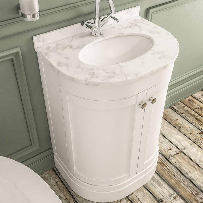 Hardwick Traditional Quartz 60cm Basin