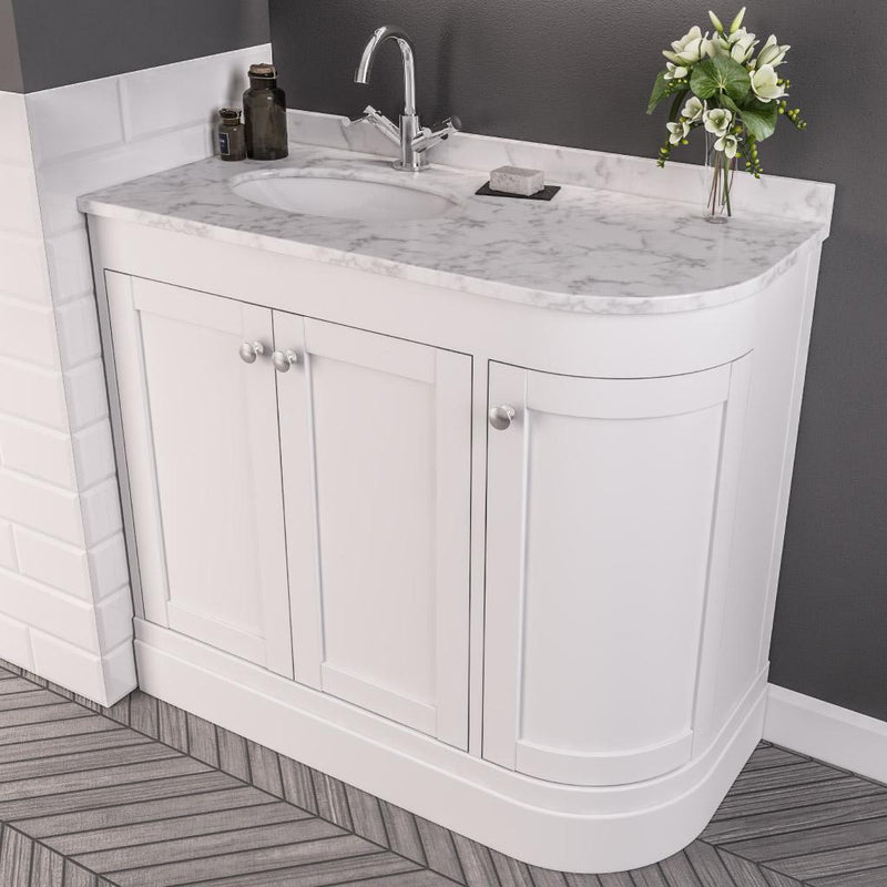 Hardwick Quartz Corner 90cm Basin LH