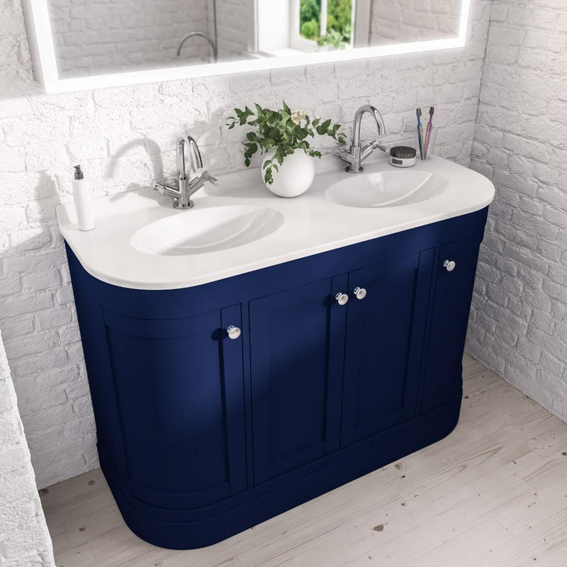 Hardwick Traditional double bowl Vanity Unit