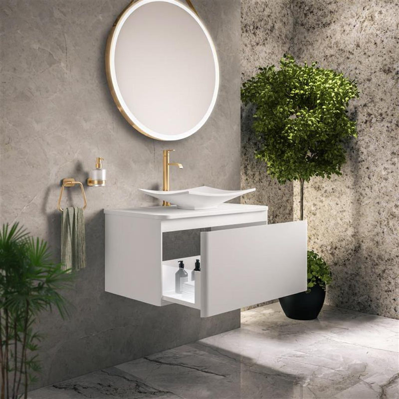 Cavone & Grovely 80cm top for sit on basin