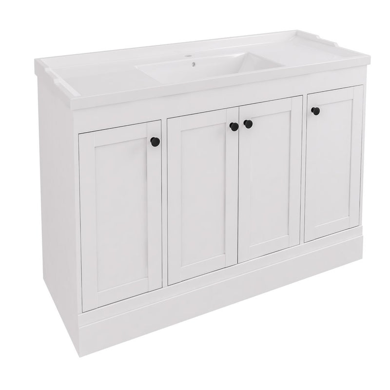 Hardwick Straight 1200mm single bowl Floorstanding Vanity Unit